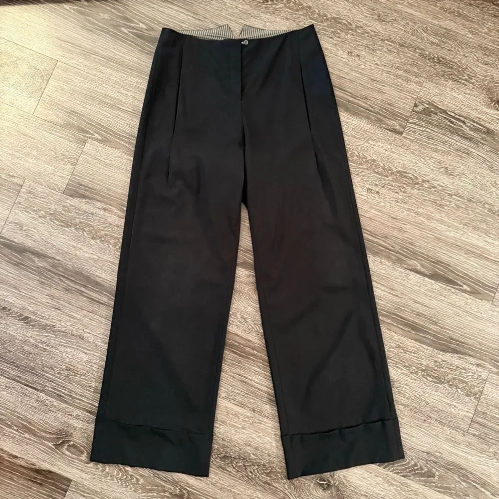 Annette Gortz Cuffed Wide Leg Trousers